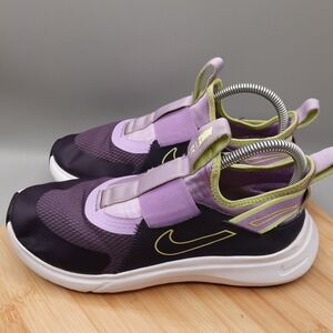 Nike Shoes 6Y Women 7.5 Flex Purple Lilac Green Athletic Running CW7415 501 Flaw